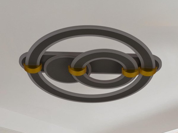 LED stropné svietidlo s diaľkovým ovládačom 120W - J3341/B