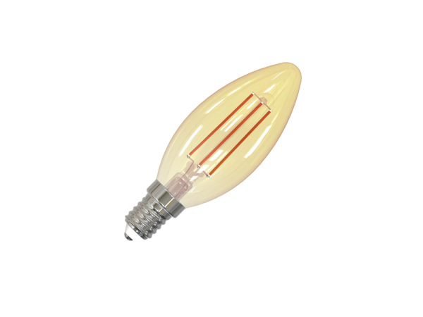LED žiarovka / filament SLIM 4,5W VINTAGE - C35 / E14 / 1800K - ZFS103 5