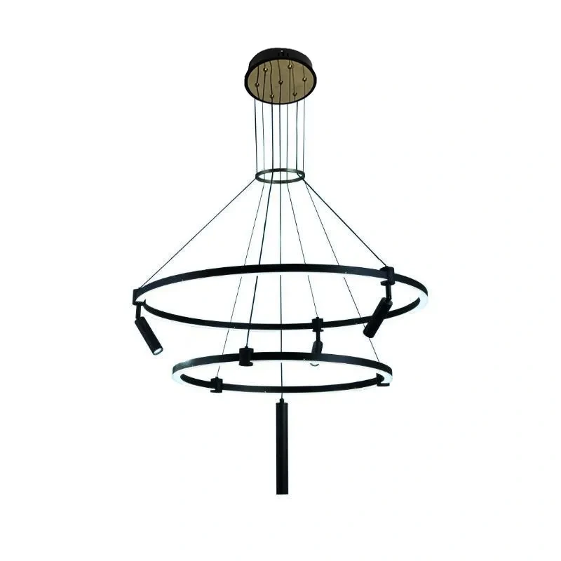 LED závesné svietidlo na lanku + diaľkový ovládač 140W - J7304/B 6