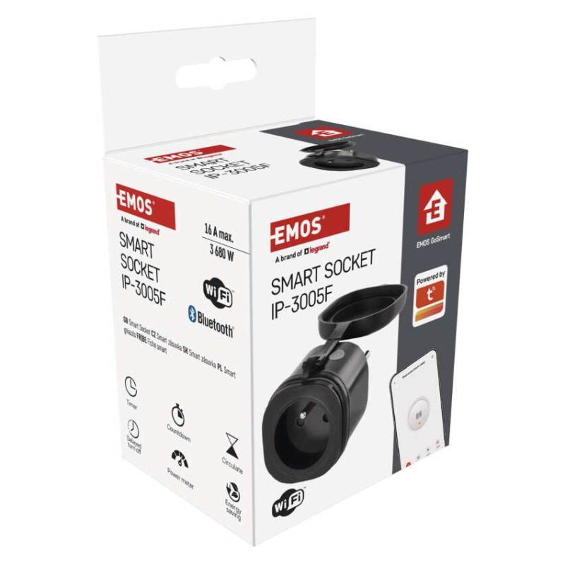 GOSMART WIFI ZÁSUVKA IP44 S ČASOVAČEM/WA 8