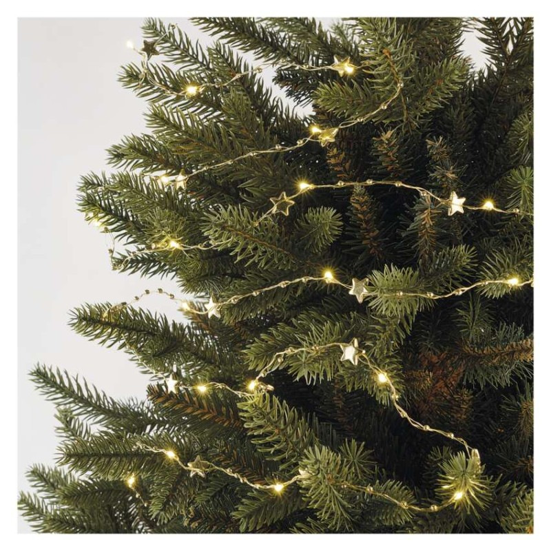 VIANOCE Girlanda Hviezda Gold 20LED 7