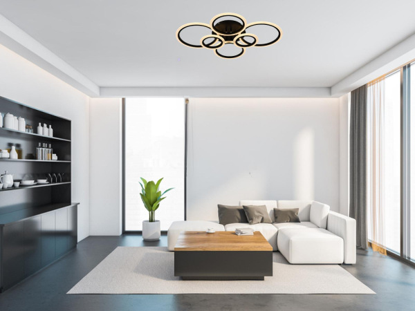 LED stropná lampa + diaľkový ovládač 85W - J3323/B 8