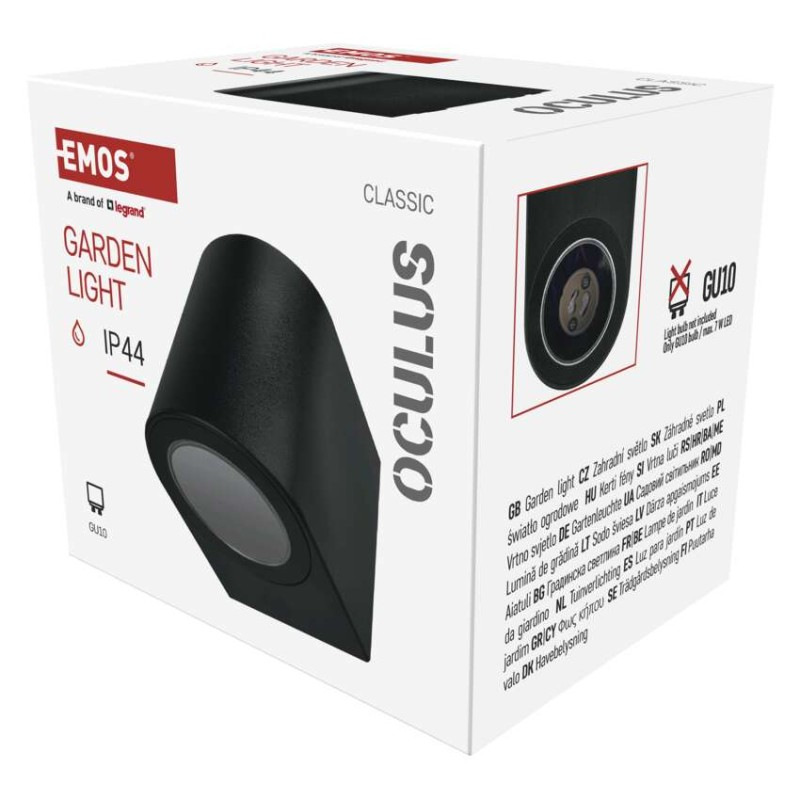 LED ZAHRADNÍ SVÍTIDLO,GU10,IP44,MAX 35W, 6