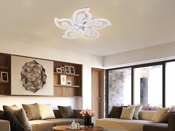 LED stropná lampa + diaľkový ovládač 125W - J3316/W 5