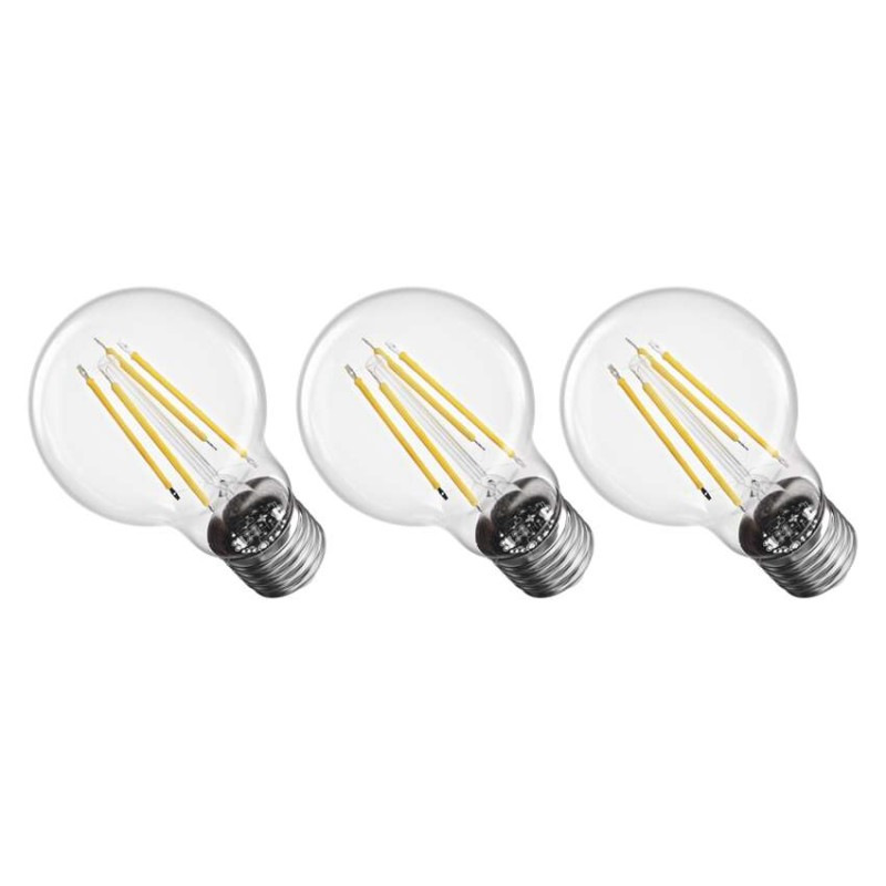 LED FLM A60 3,8W(60W) 806lm E27 WW 3PC 11