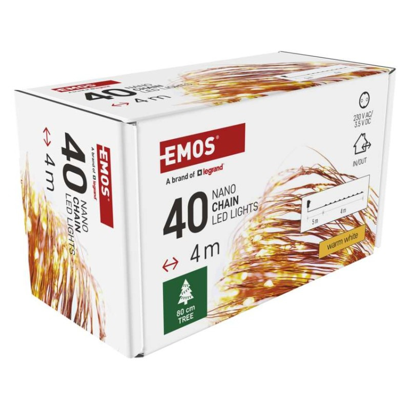 Řetěz NANO 4M měděný IP44 WW 8
