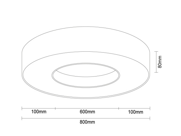 LED stropnica 80W - CL7462 1