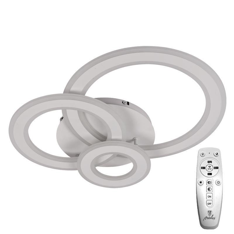 LED stropné svietidlo + diaľkový ovládač 90W - J1300/W 3