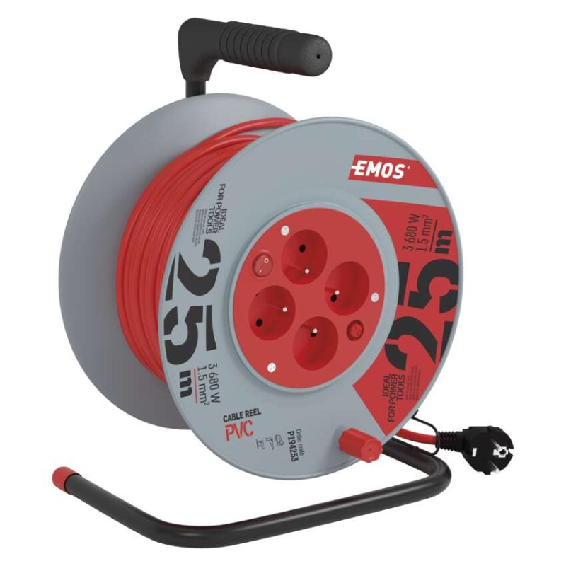 BUBEN 4Z 25M 1,5MM PVC VYPÍNAČ 9