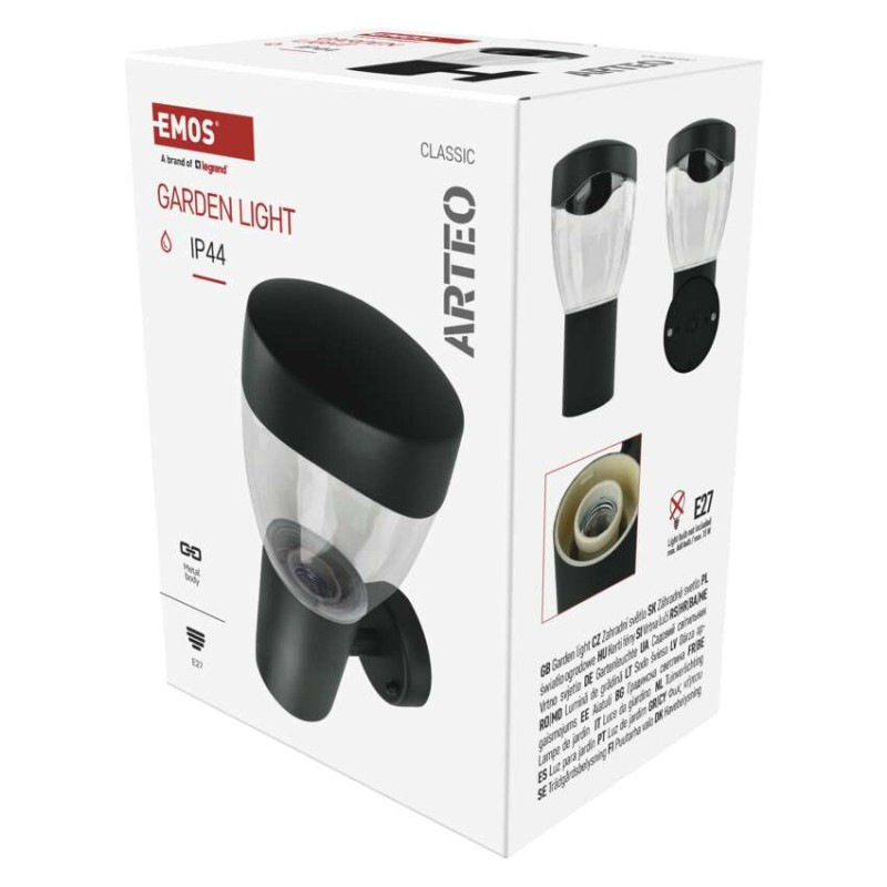 LED ZAHRADNÍ SVÍTIDLO,E27,IP44,MAX 15W,N 6