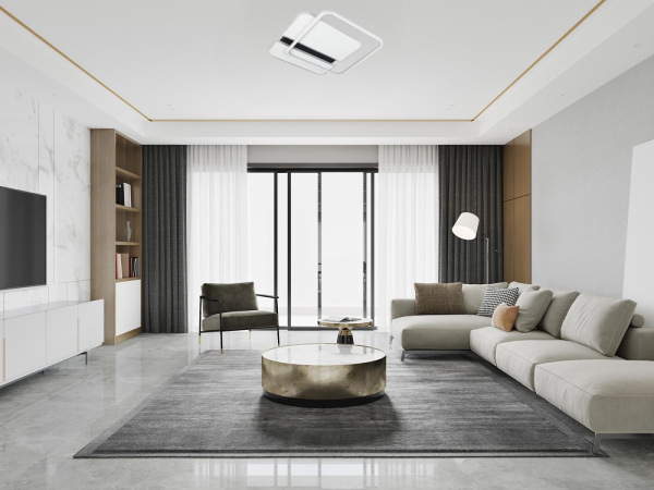 LED stropné svietidlo s diaľkovým ovládačom 95W - TA1318/WB 3