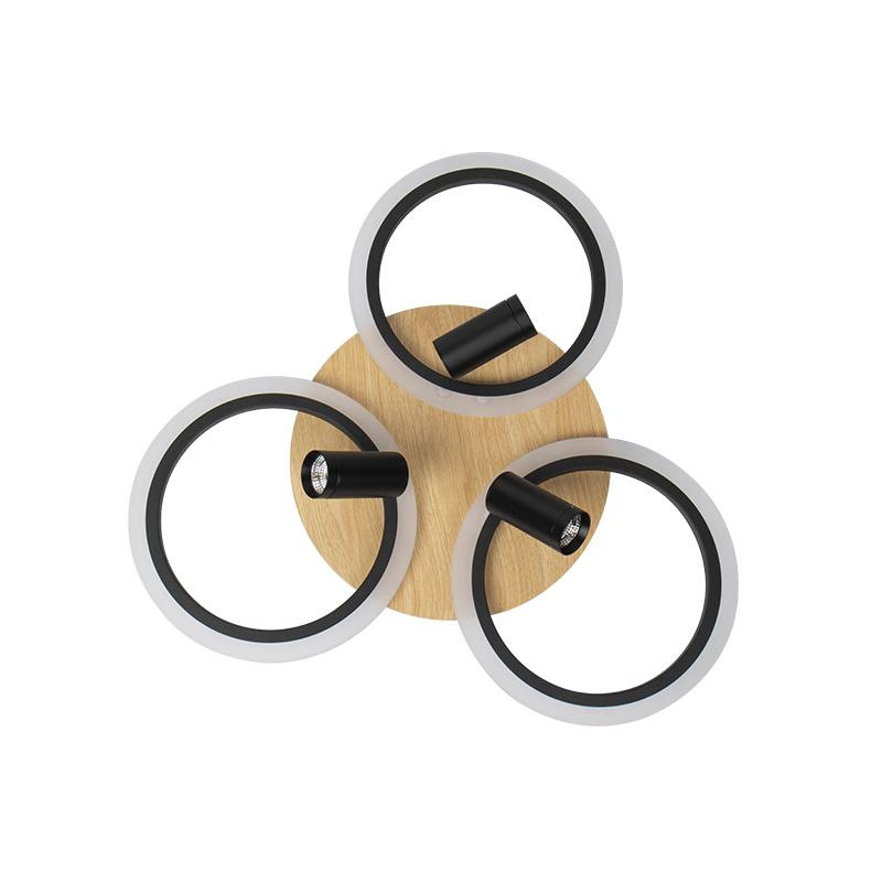 LED stropné svietidlo s diaľkovým ovládačom 70W - TB1311/BW 12