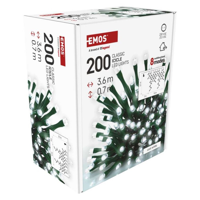 Vánoční rampouchy MF 3,6M CW (ZY2050) 10