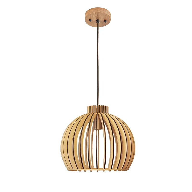 Závesný luster z masívneho dreva E27 / 330 - WRE141 7