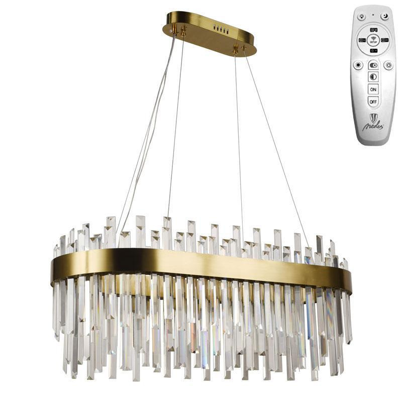 LED krištáľové svietidlo + diaľkový ovládač 100W - J6312/C 2