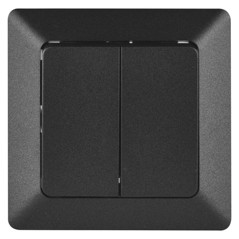 Spínač č.5 250 V/10 A max. IP20  antracit  A6100.6 1