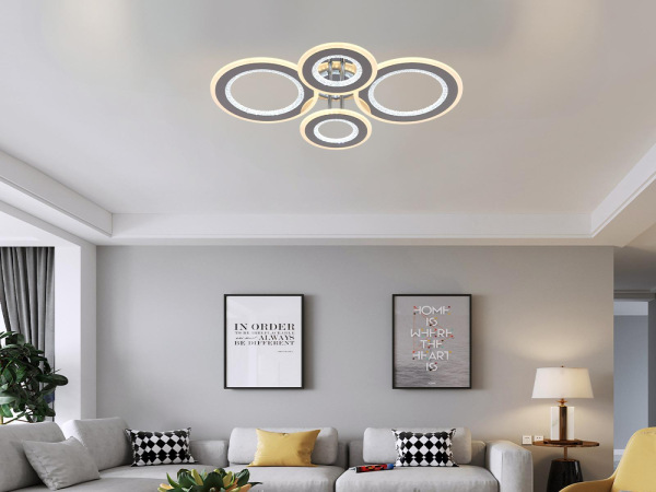 LED stropné svietidlo s diaľkovým ovládačom 100W - J3346/CH 12