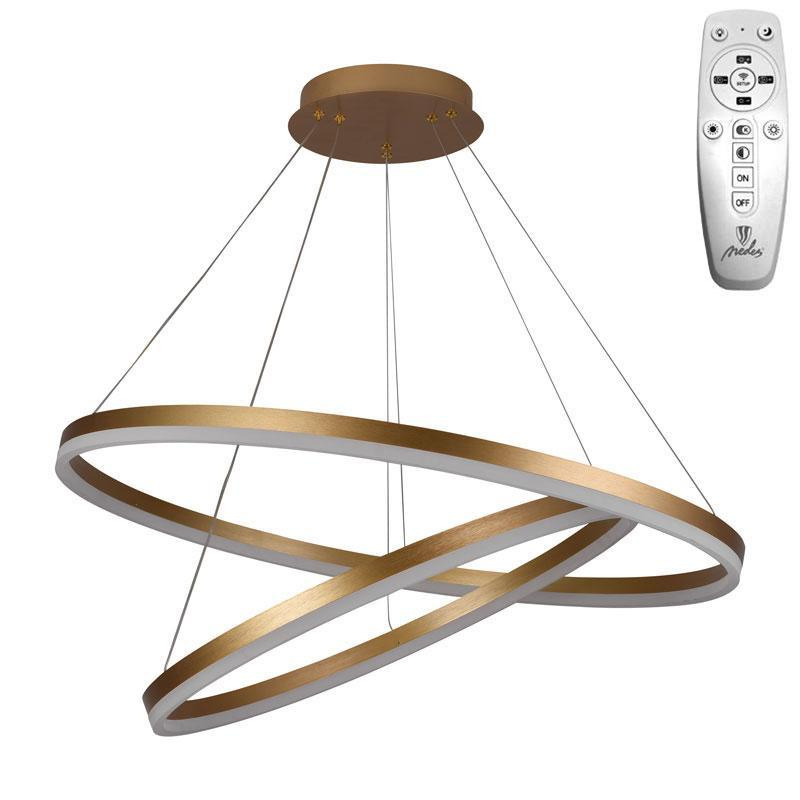 LED visiace svietidlo + diaľkový ovládač 100W - J4311/G 4