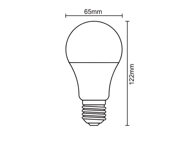 LED žiarovka 13,5W - A65 / E27 / SMD / 3000K - ZLS515 4