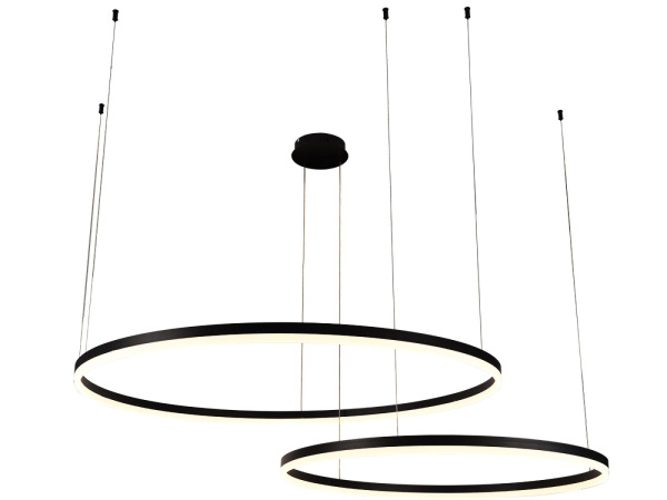 LED visiace svietidlo + diaľkový ovládač 128W - J4383/B 7