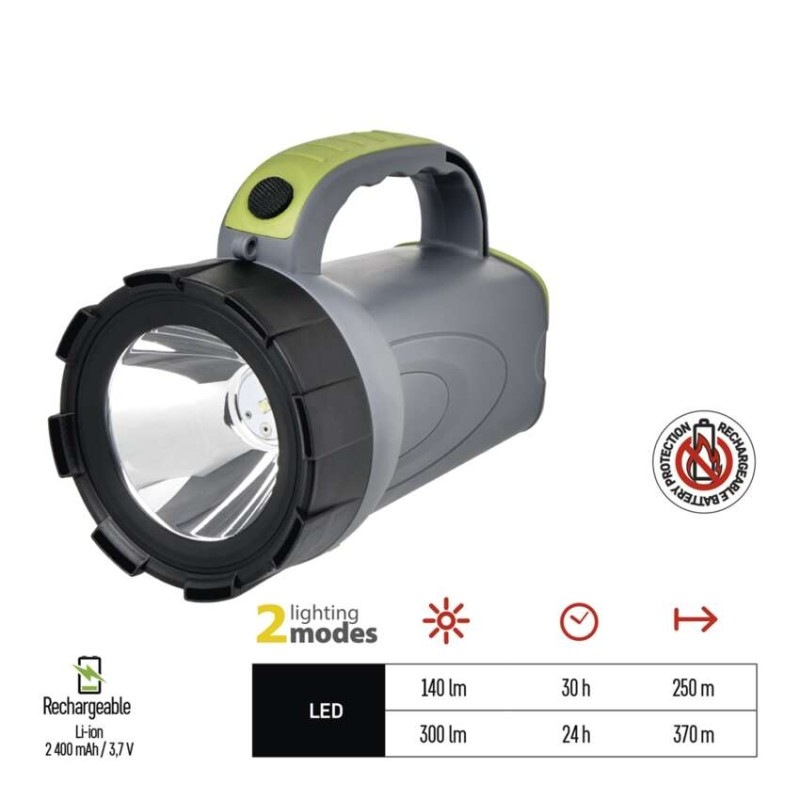 LED nabíjacie svietidlo 300 lm 2400 mAh  P2311 4