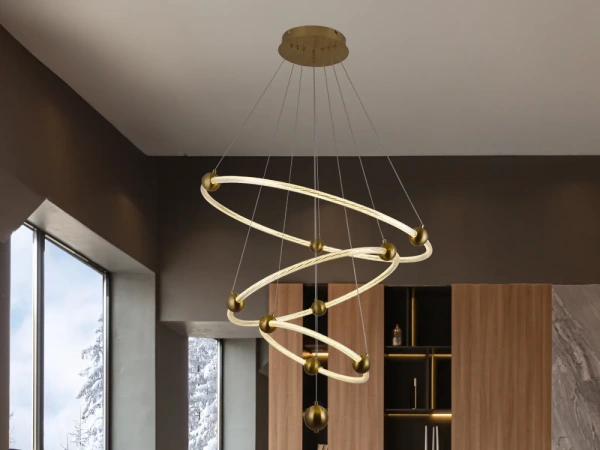 LED visiaca lampa + diaľkový ovládač 45W - J4361/G 2