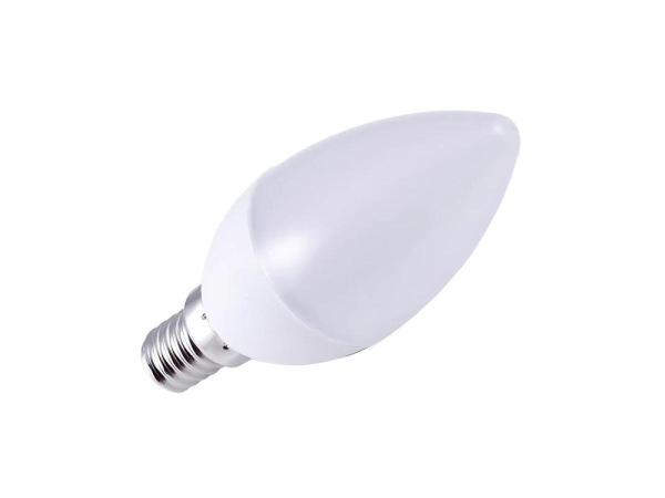 LED žiarovka 5W - C37 / E14 / SMD / 3000K - ZLS712 3