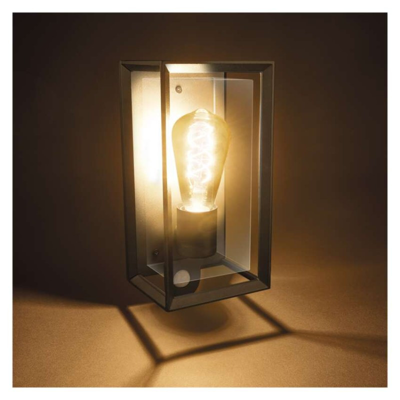 LED ZAHRADNÍ SVÍTIDLO,E27,IP44,MAX 15W,N