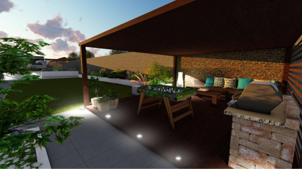 LED vonkajšie podlahové svetlo 0,4W / IP67 FL104 / 4000K - LFL123 1