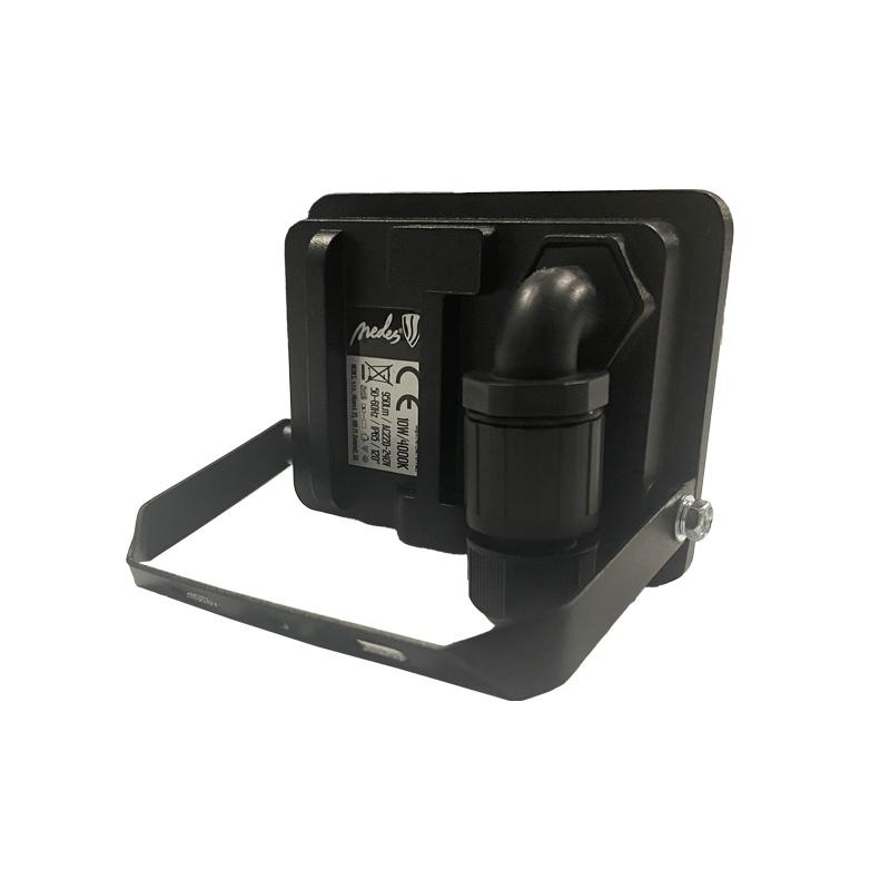 Vonkajší čierny LED reflektor 10W / 4000K - LF7021 9