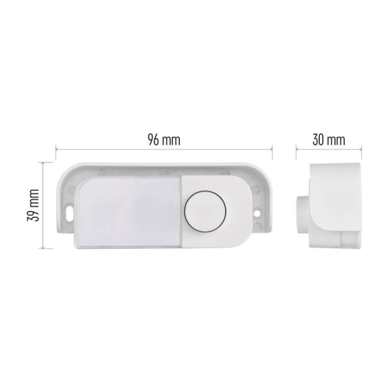 NÁHR.TLAČ.K DRÁTOVÝM ZVONKŮM P57101, P57 13