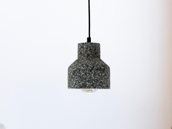 Závesné svietidlo Terrazzo / šedá 1 x E27 - ME0015R/G