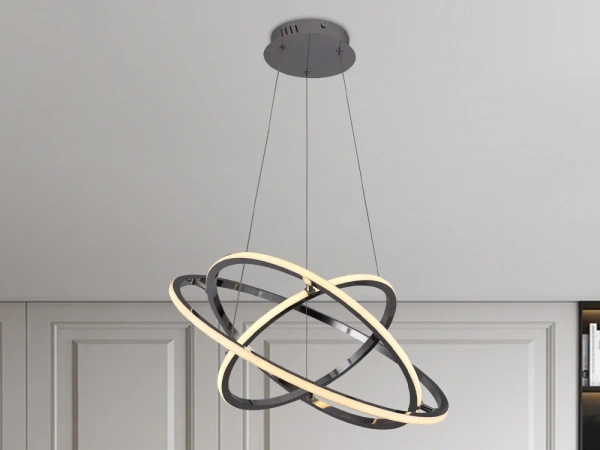 LED závesné svietidlo na lanku + diaľkový ovládač 105W - J4350/CH 6