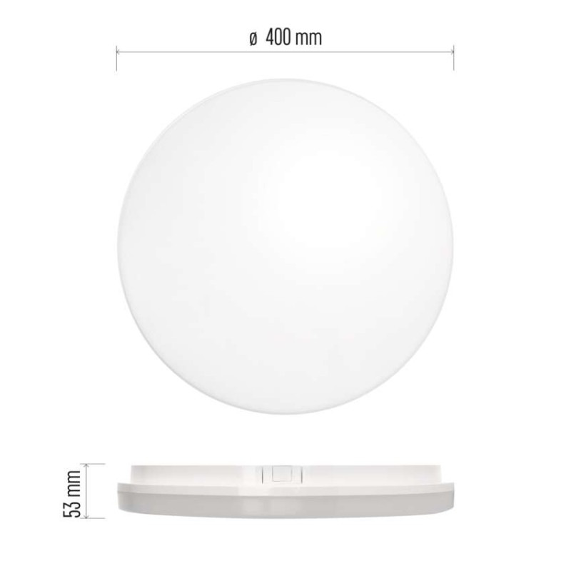 LED SVÍTIDLO TORI PŘ.KR 36W 3800LM IP54 2