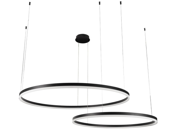 LED visiace svietidlo + diaľkový ovládač 128W - J4383/B 8