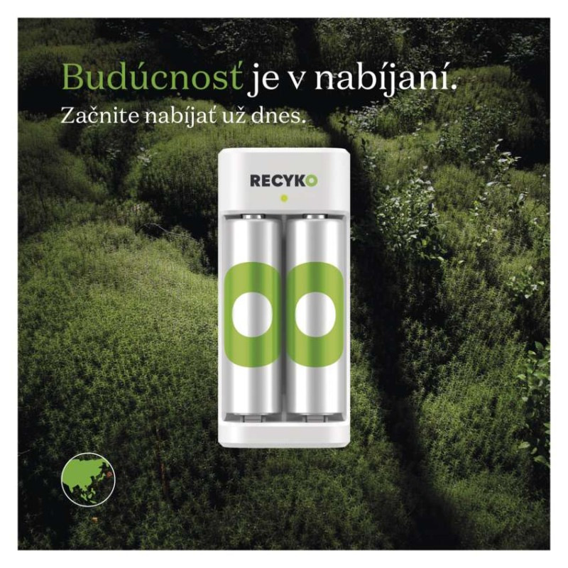 GP nab. bat. Eco E221 + 2× AA REC 2100 5