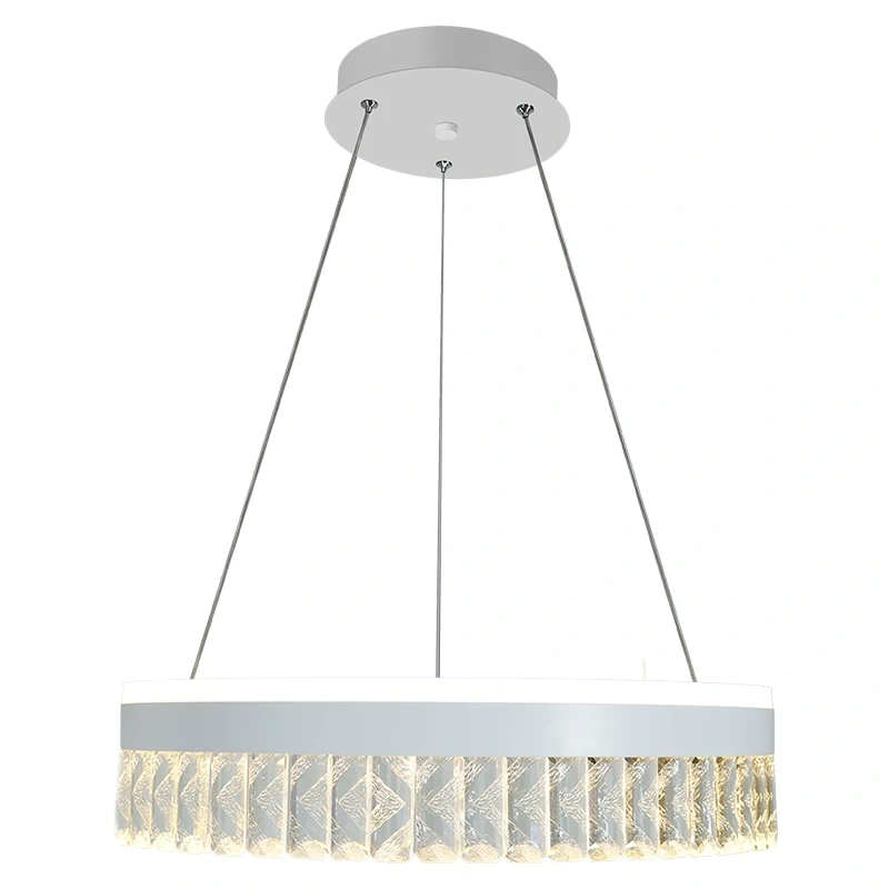 LED luxusné závesné krištáľové svietidlo s diaľkovým ovládačom 90W - TA2300/W 7