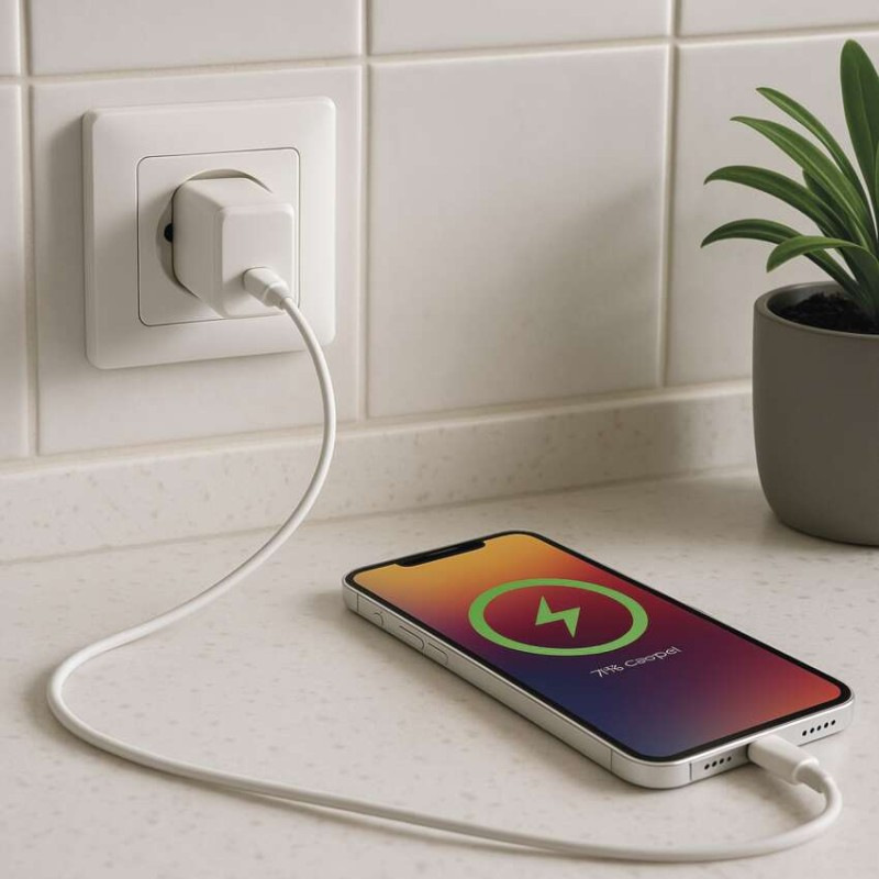 USB ADAPTÉR SÍŤ GAN PD 20W; C 12