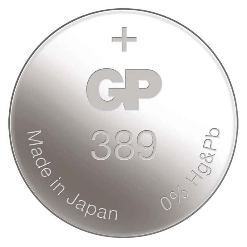 GP knoflíková baterie 389 (SR54, SR1130)