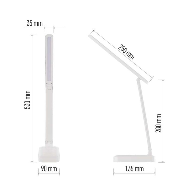 LED STOLNÍ LAMPA AMY 1