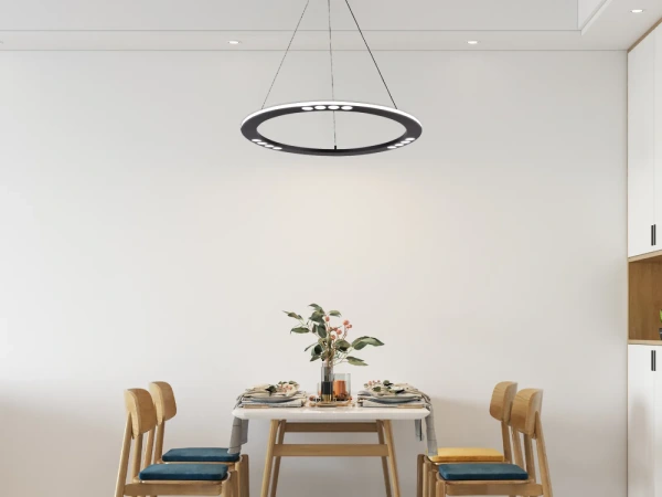 LED závesné svietidlo na lanku + diaľkový ovládač 40W - J7300/B 13