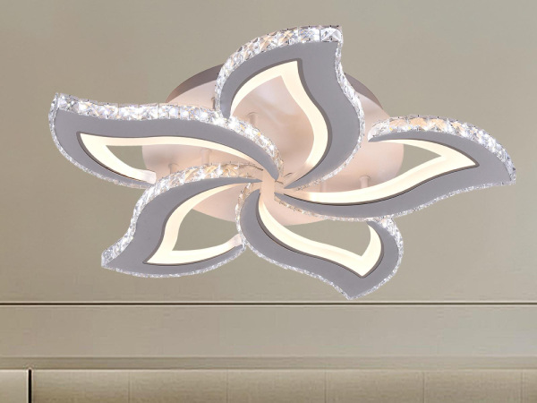 LED stropný luster + diaľkový ovládač 100W - J3336/W 4