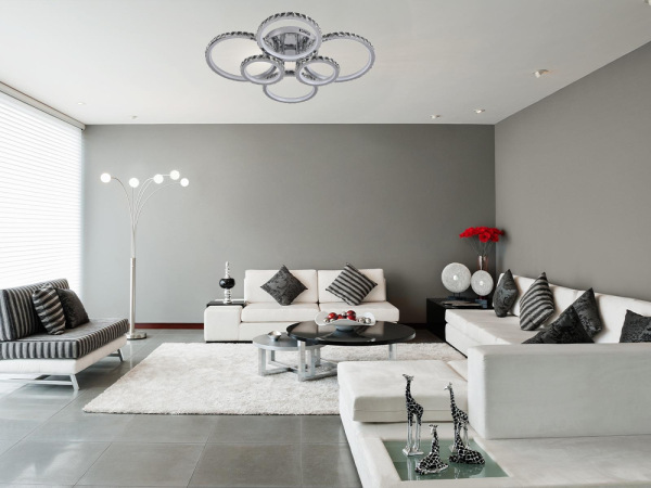 LED stropné svietidlo + diaľkový ovládač 205W - J2301/CH 1