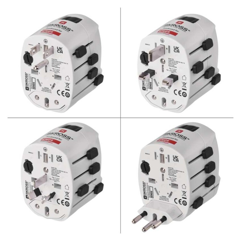 CESTOVNÍ ADAPTOR P0056N BÍLÝ 8