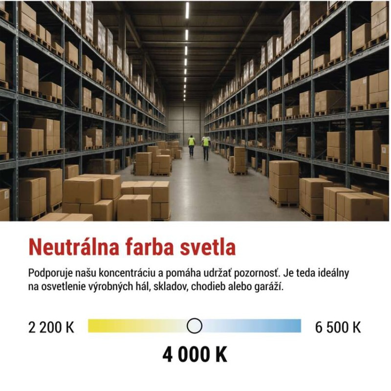 LED PRUM. SVÍTIDLO DUSTY 18W 2340LM IP65 3