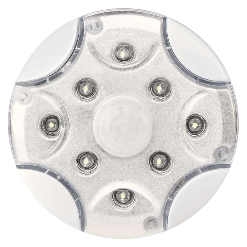 NOČNÍ SVĚTLO S PIR 8 LED 3×AA 1
