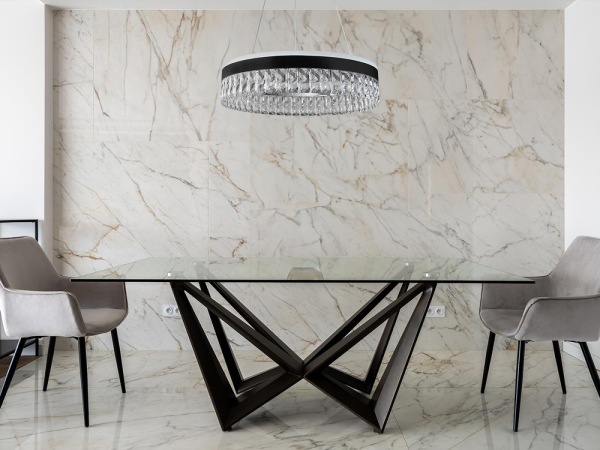 LED luxusné závesné krištáľové svietidlo s diaľkovým ovládačom 90W - TA2300/B 9