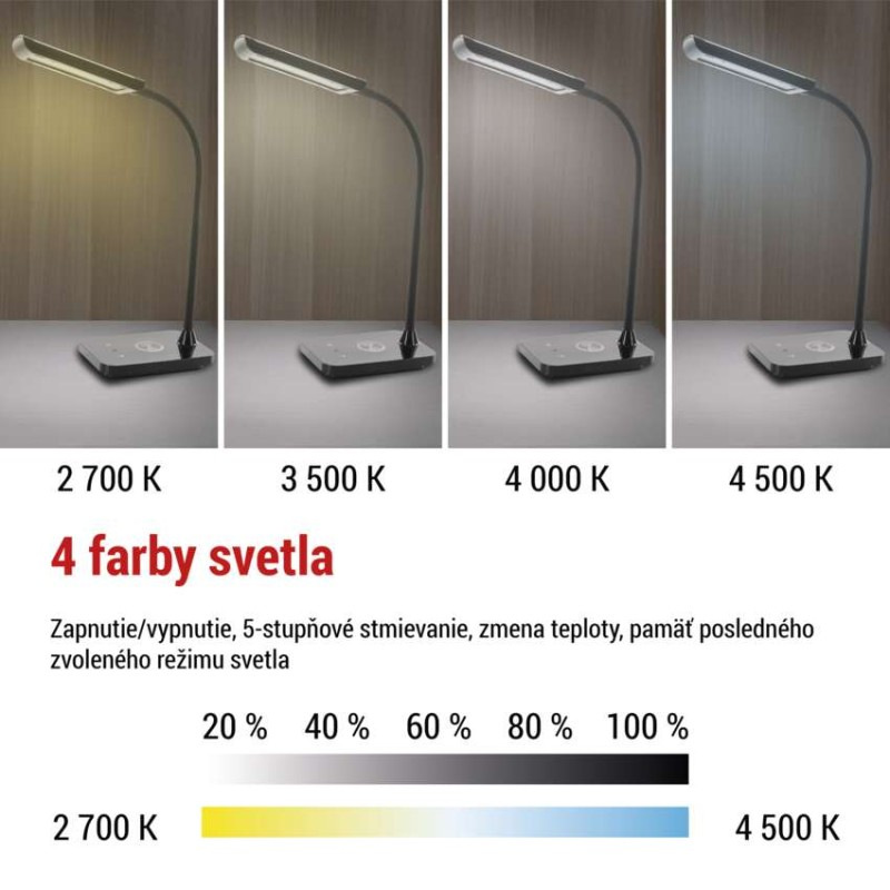LED STOLNÍ LAMPA KYLE 3