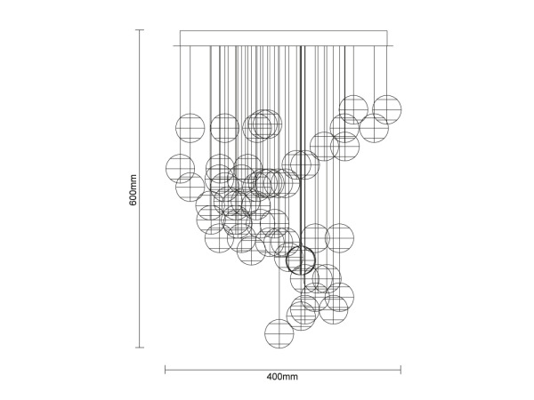 AVARA krištáľový luster - N3030 6