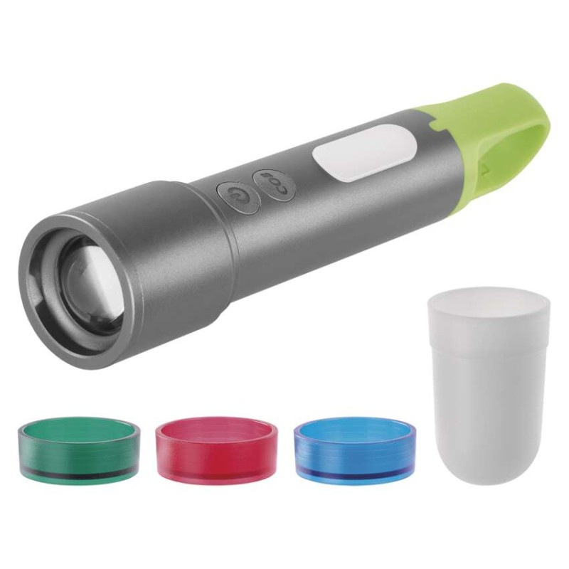 LED NABÍJECÍ SVÍTILNA KOVOVÁ 600 lm, 120